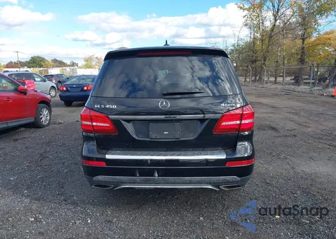 2018 Mercedes-Benz Gls 450 4Matic z USA, uszkodzony, nr VIN 4JGDF6EE3JB067152